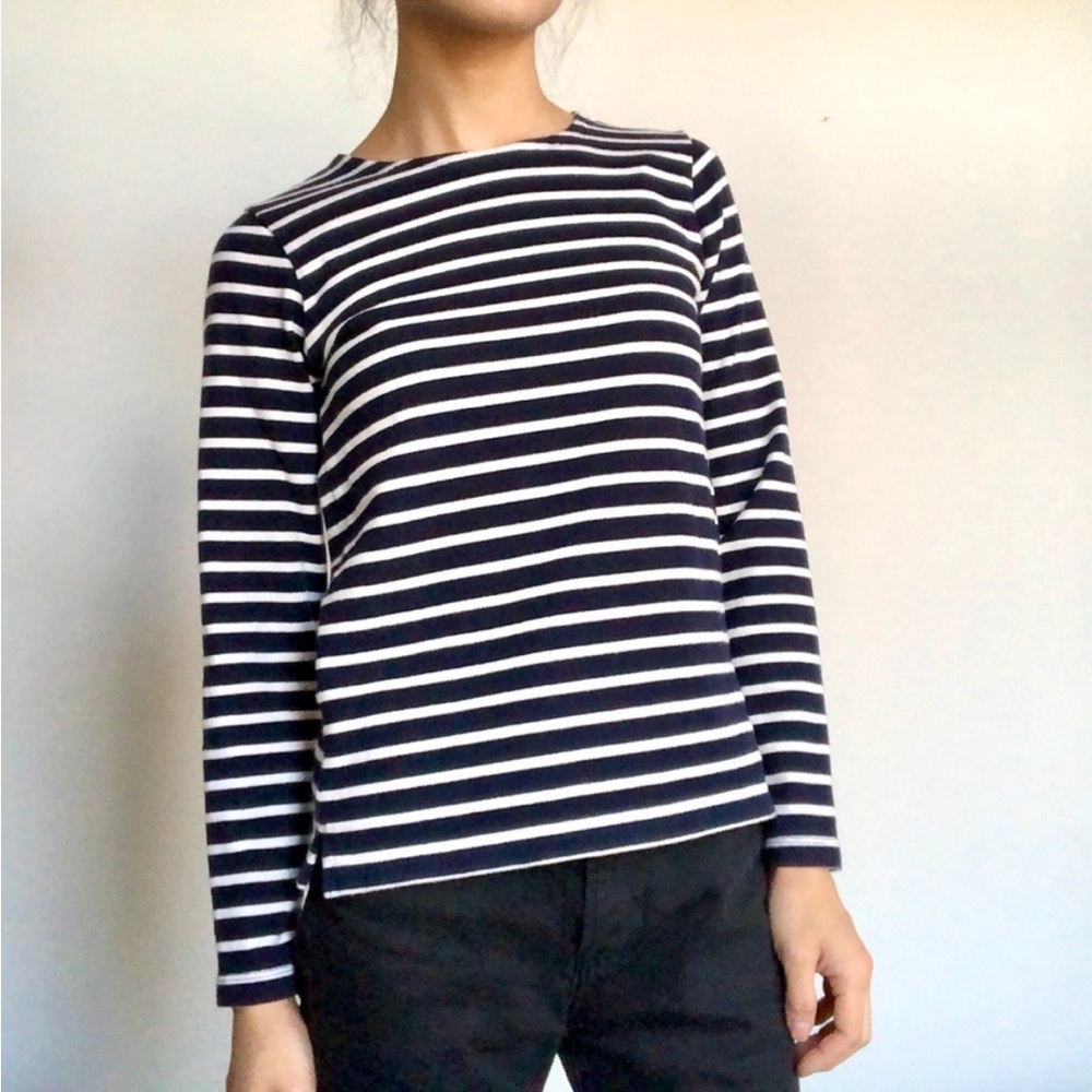 Petit Bateau iconic sailor stripe cotton top